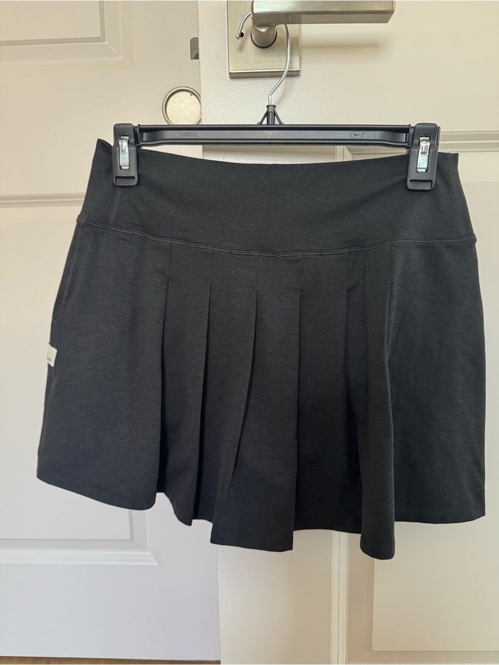 Vuori Heather Gray Pleated Skirt - Picture 5 of 8